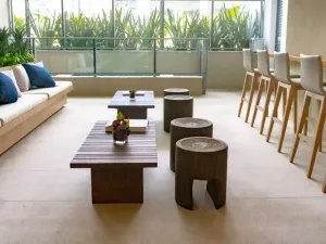 Churrasqueira com forno de pizza