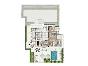 Garden de 557 m² com 4 suítes