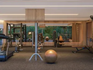 Perspectiva ilustrativa do fitness