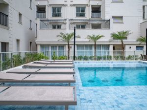 Solarium da piscina adulto descoberta